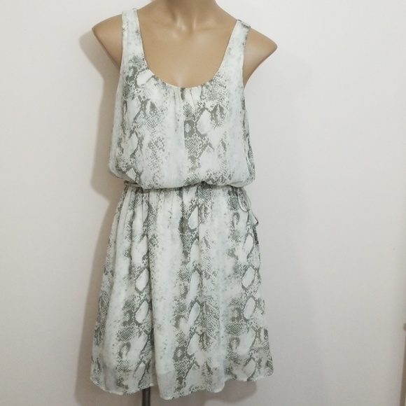 BAR III SNEACK PRINT MIDI WOMEN'S DRESS SIZE M, - Picture 2 of 7